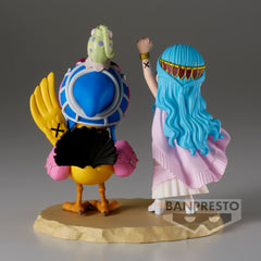 Banpresto ONE PIECE WORLD COLLECTABLE FIGURE LOG STORIES-NEFELTARI VIVI & KAROO