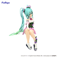 FuRyu Noodle Stopper Figure Hatsune Miku Flower Fairy Morning Glory Pink Color