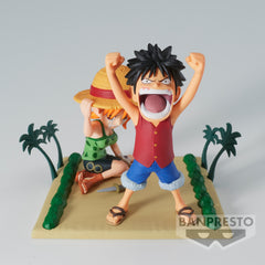 Banpresto ONE PIECE WORLD COLLECTABLE FIGURE LOG STORIES-MONKEY.D.LUFFY & NAMI-