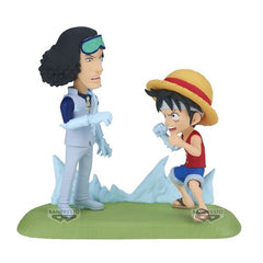 Banpresto ONE PIECE WORLD COLLECTABLE FIGURE LOG STORIES-MONKEY.D.LUFFY VS KUZAN-