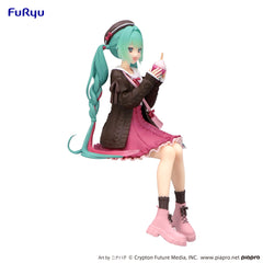 FuRyu Noodle Stopper Hatsune Miku Autumn Date Pink Color Version