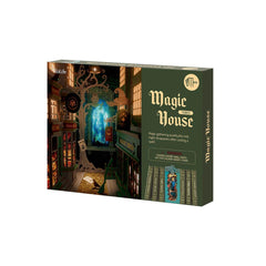 Rolife DIY Book Nook Shelf Insert Magic House