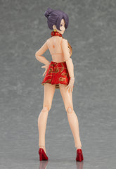 Figma Female Body (Mika) with Mini Skirt Chinese Dress Outfit