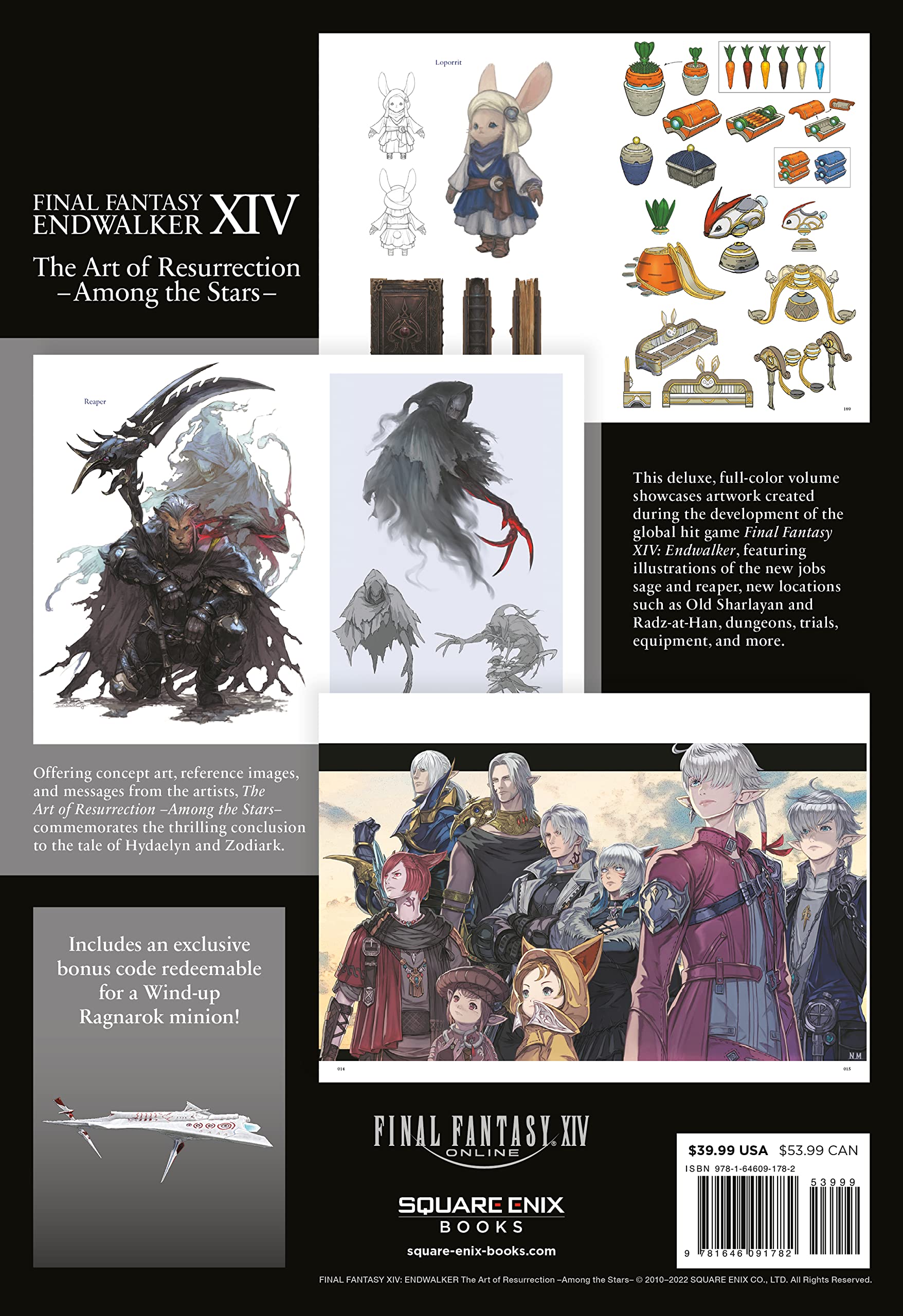 Final Fantasy XIV Endwalker The Art of Resurrection Among the Stars