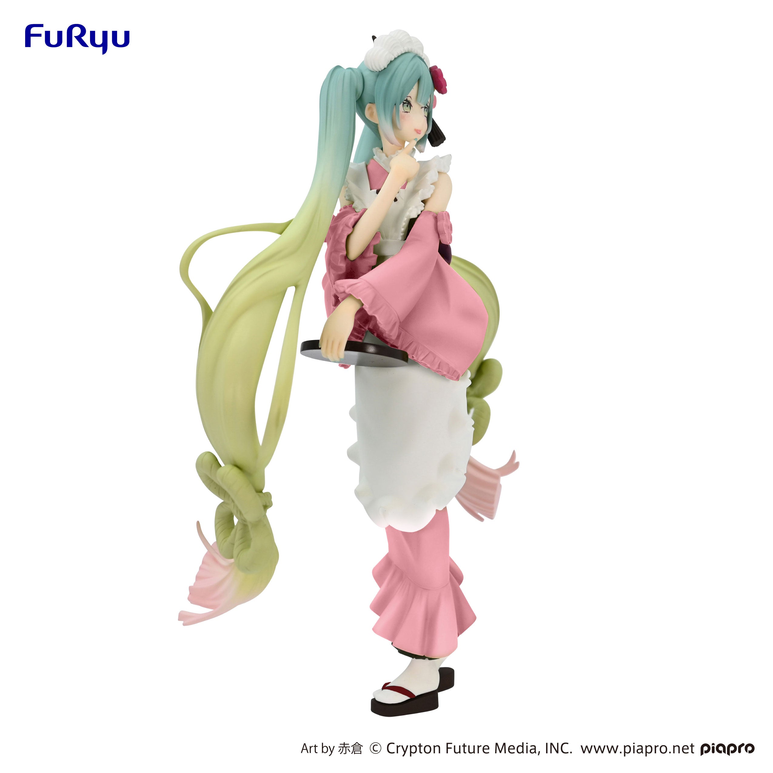FuRyu Exceed Creative Hatsune Miku Matcha Green Tea Parfait (PINK)