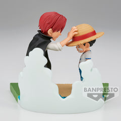 Banpresto ONE PIECE WORLD COLLECTABLE FIGURE LOG STORIES-MONKEY.D.LUFFY&SHANKS
