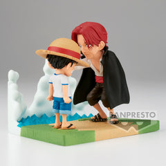 Banpresto ONE PIECE WORLD COLLECTABLE FIGURE LOG STORIES-MONKEY.D.LUFFY&SHANKS