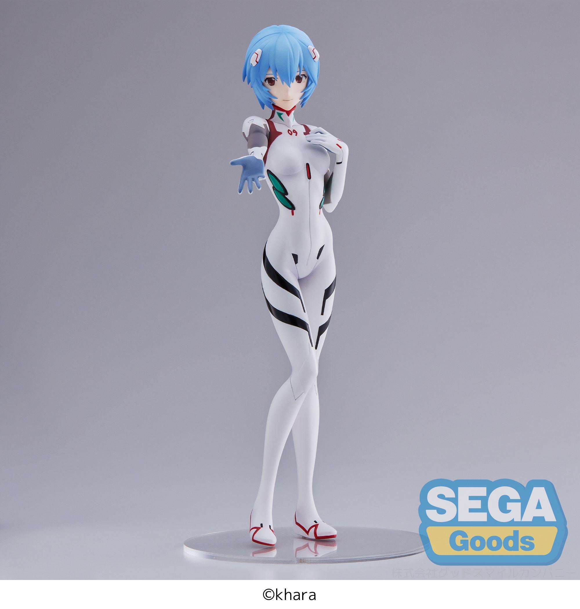 SEGA SPM Evangelion 3.0 + 1.0 Rei Ayanami Hand Over (White)