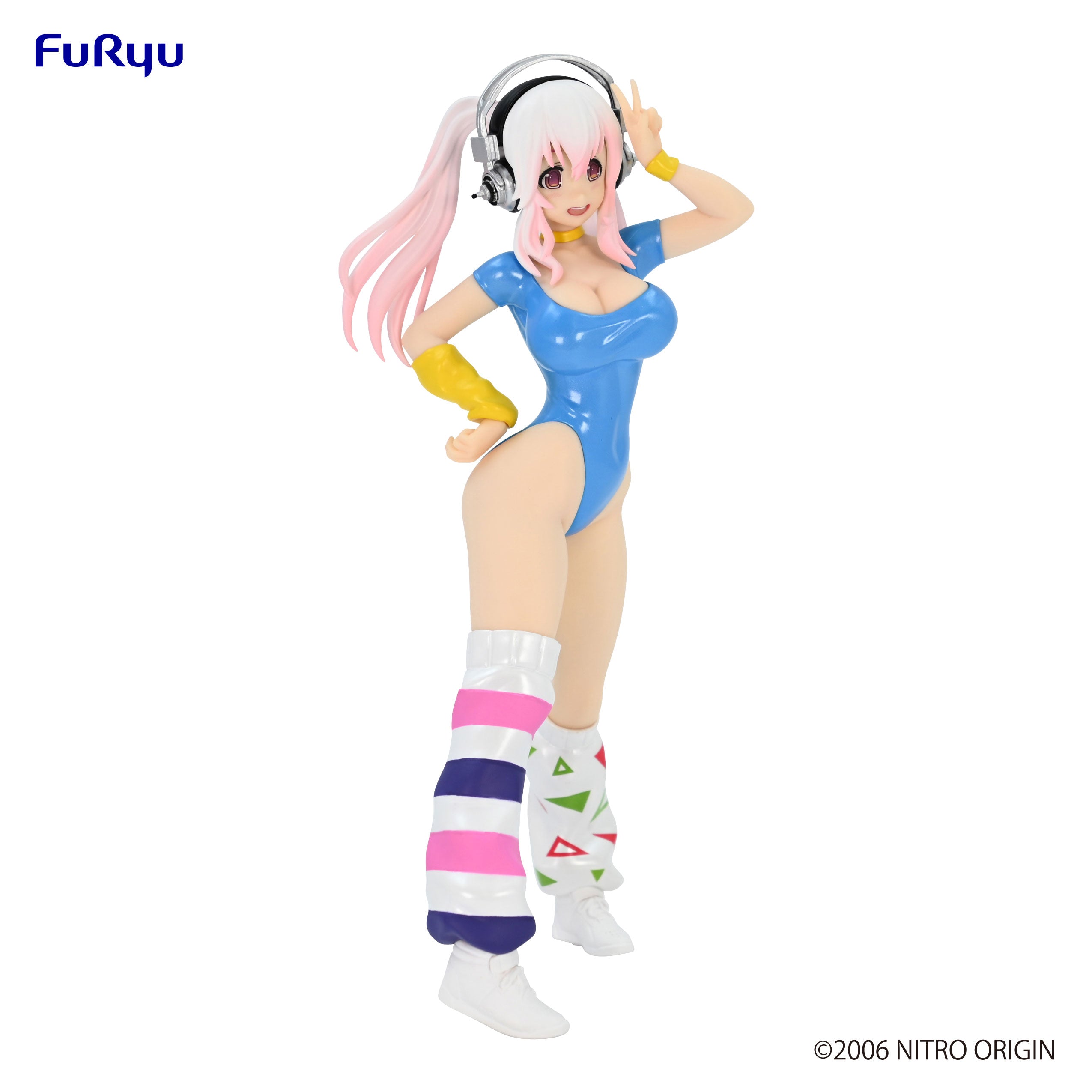 FuRyu Super Sonico Concept Figure 80's Another Color Blue