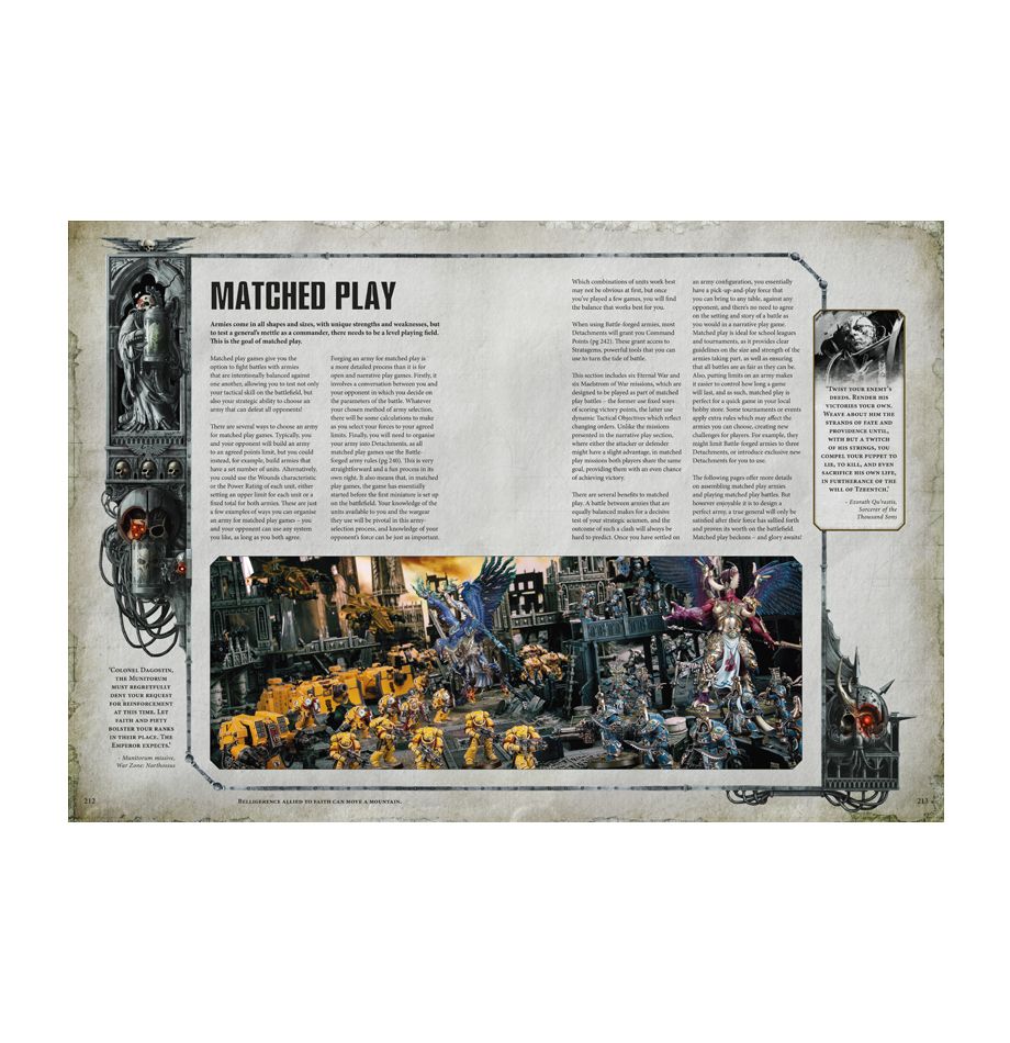Games Workshop Warhammer 40000: Rulebook 2017
