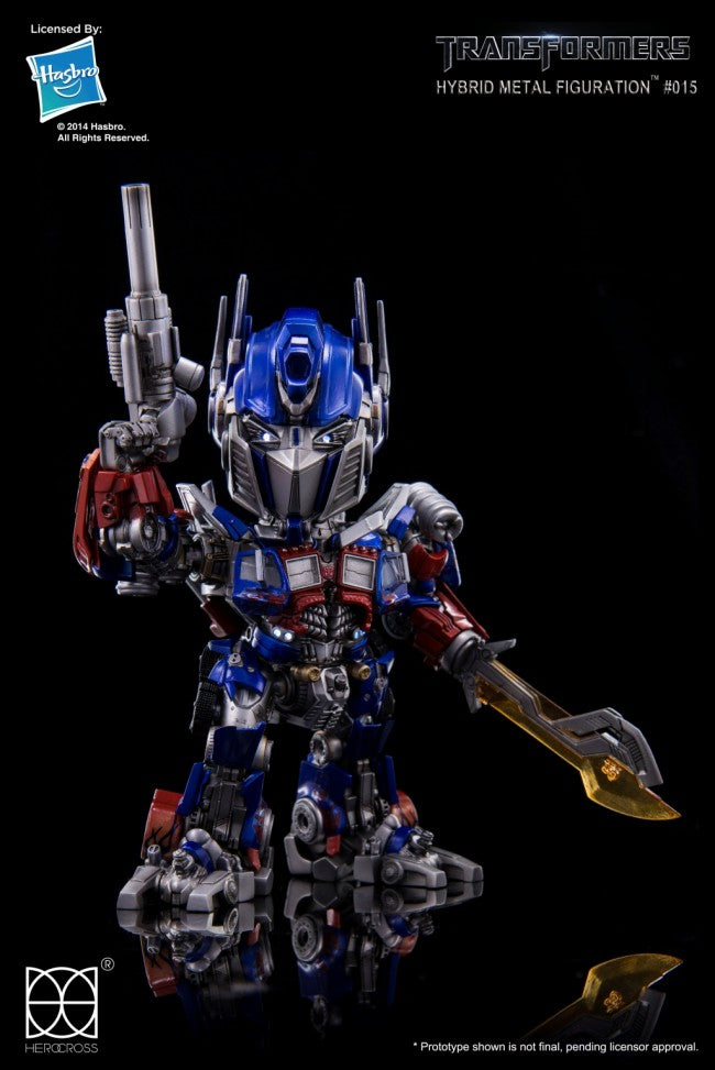 HEROCROSS Transformer Optimus Prime Hybrid Metal Figuration #015