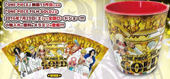 One Piece Film Gold Cup Melamine Red
