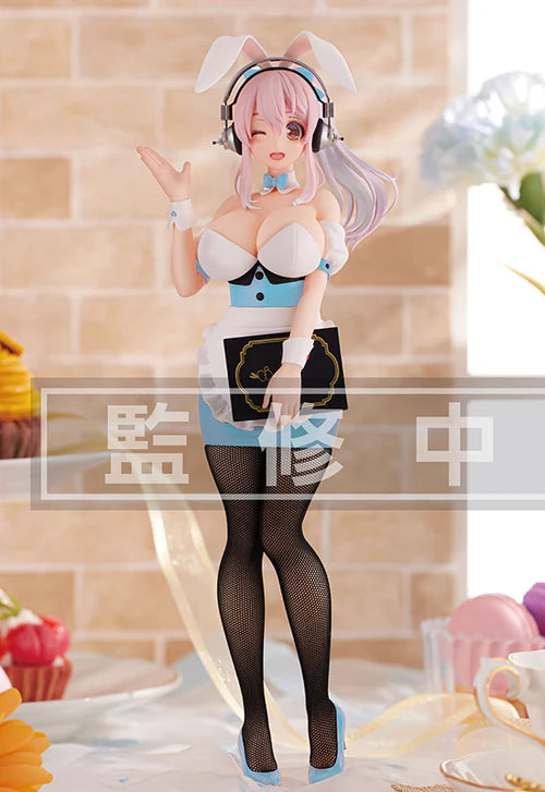 FuRyu BiCute Bunnies Sonico Waitress Light Blue Ver. Main image