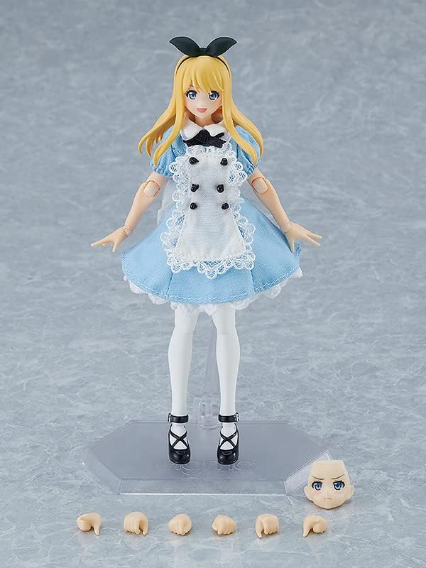 Figma Styles Female Body (Alice) with Dress + Apron Outfit Pre-Order