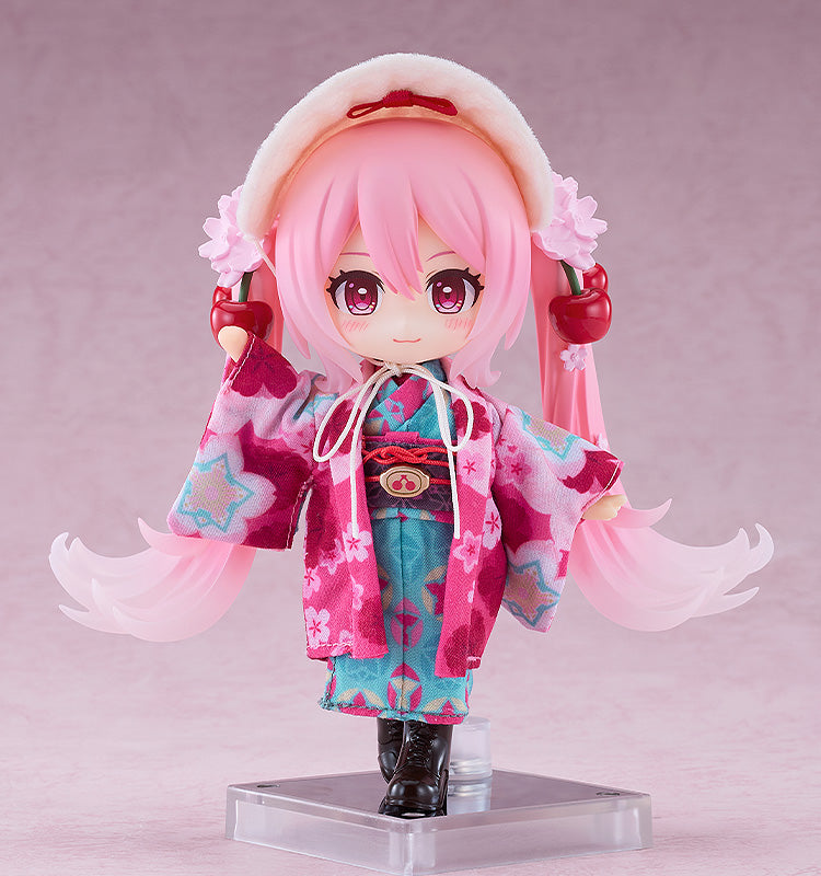 [Pre-Order] Nendoroid Doll Character Vocal Series 01 Sakura Miku Hirohako 2025 Version Hakodate Secondary image