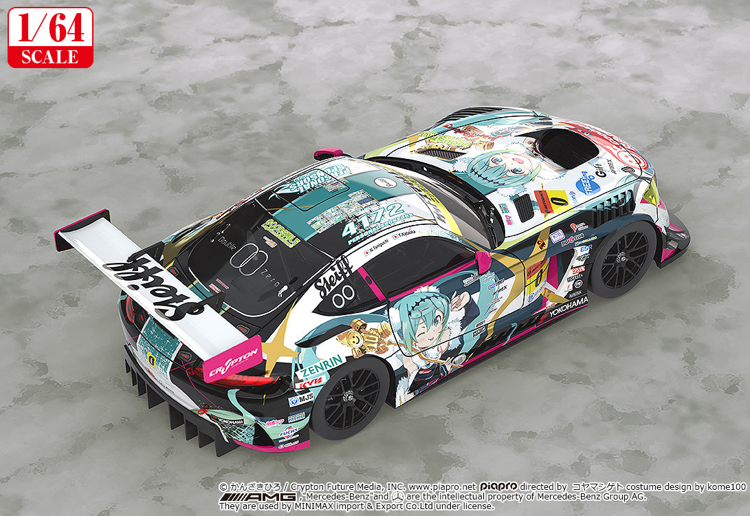[Pre-Order] GSC Hatsune Miku GT Project Good Smile Hatsune Miku AMG 2018 SUPER GT Version 1/64 Scale (re-run)