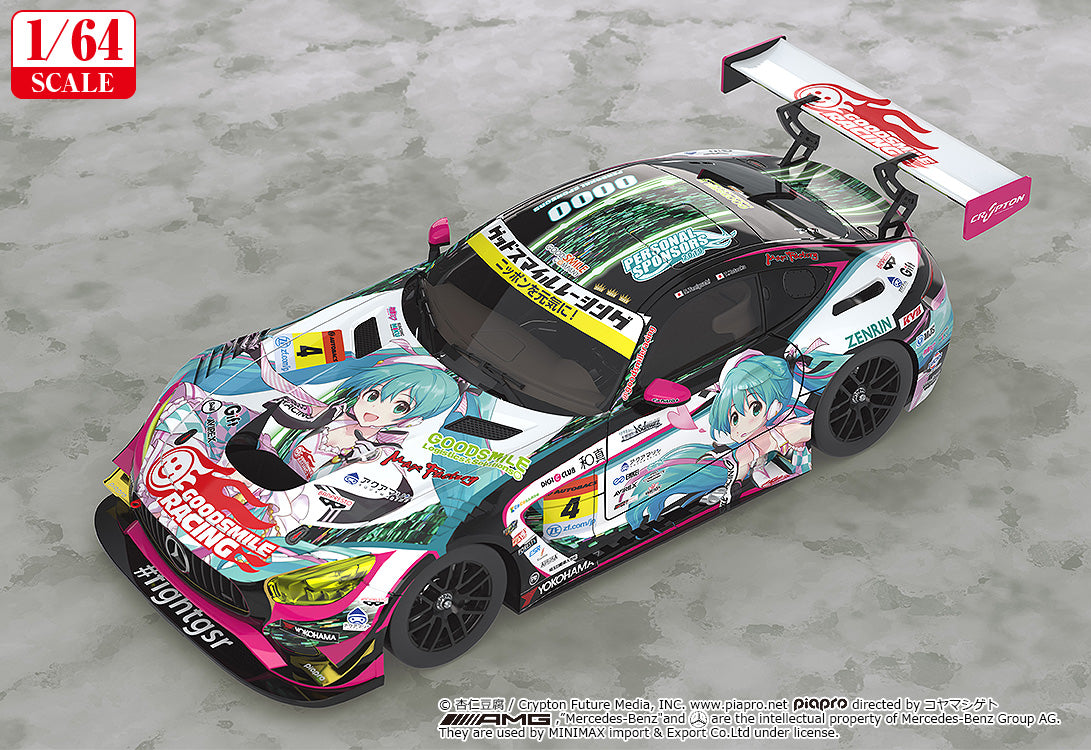 [Pre-Order] GSC Hatsune Miku GT Project Good Smile Hatsune Miku AMG 2019 SUPER GT Version 1/64 Scale (re-run)