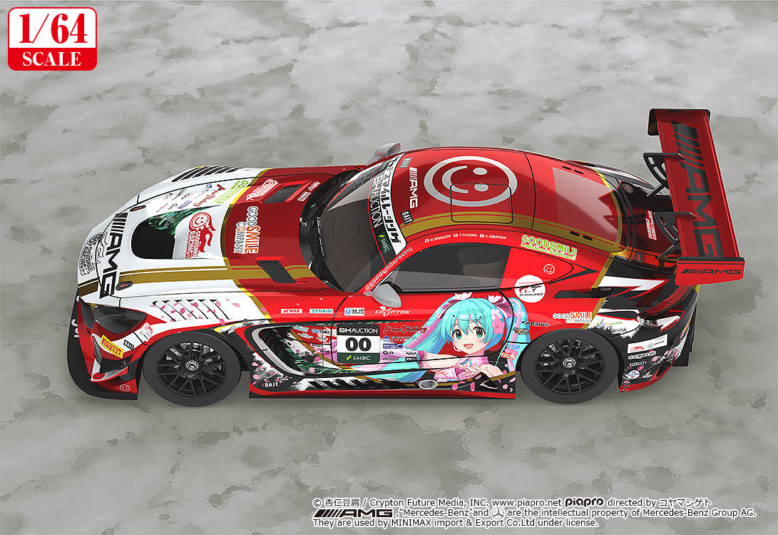 [Pre-Order] Hatsune Miku GT Project Mercedes AMG Team Good Smile 2019 Suzuka 10 Hours Version 1/64 Scale (re-run)