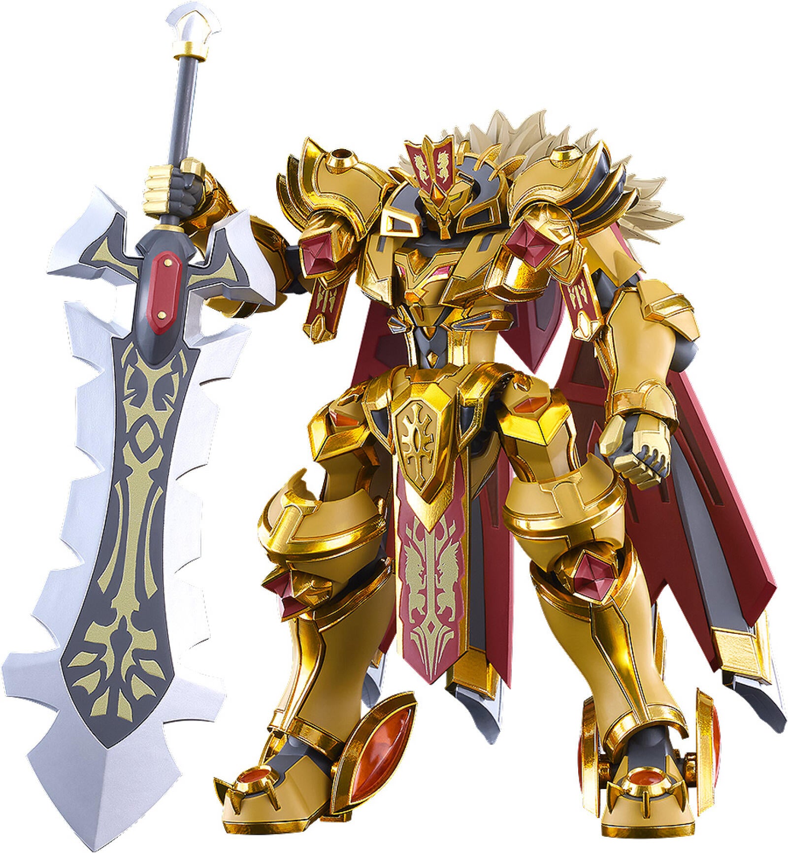 Moderoid Knights & Magic Goldleo Royal Metallic Version