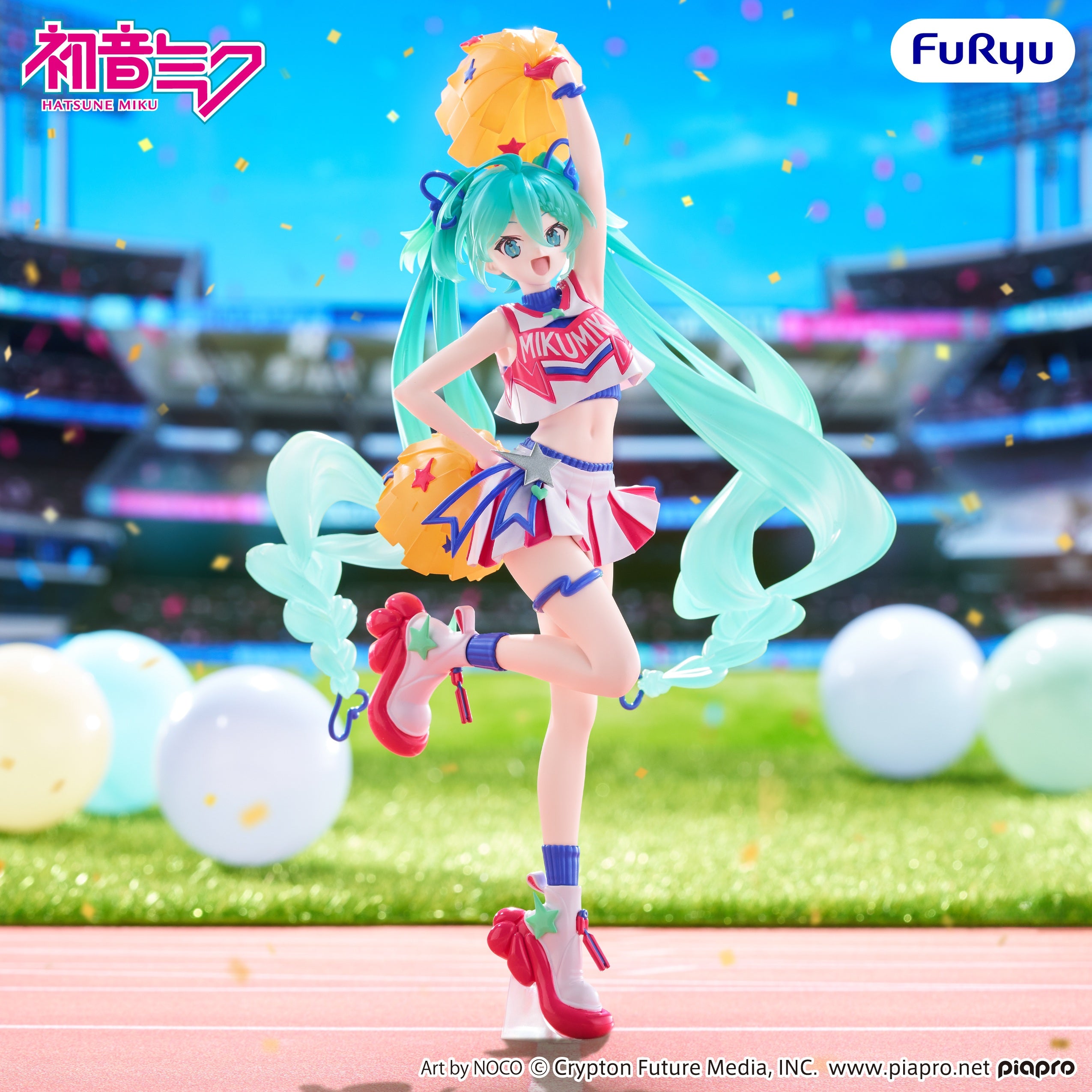 [Pre-order] Character Vocal Series 01 Hatsune Miku Muchute Figure Cheerleader Version