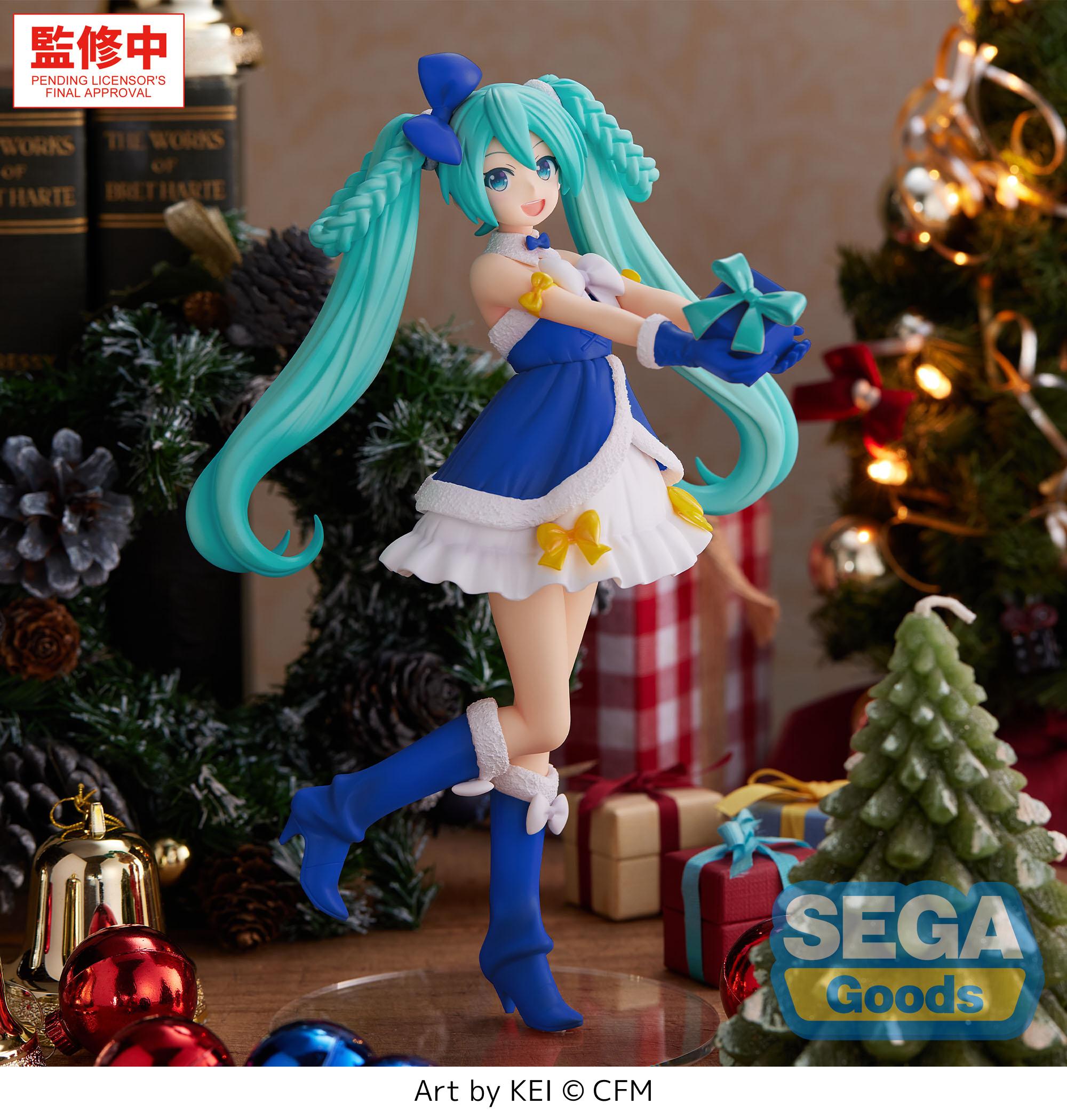 [Pre-Order] GSC Character Vocal Series 01 Hatsune Miku Series High Premium Figure Hatsune Miku Sapphire Christmas Version