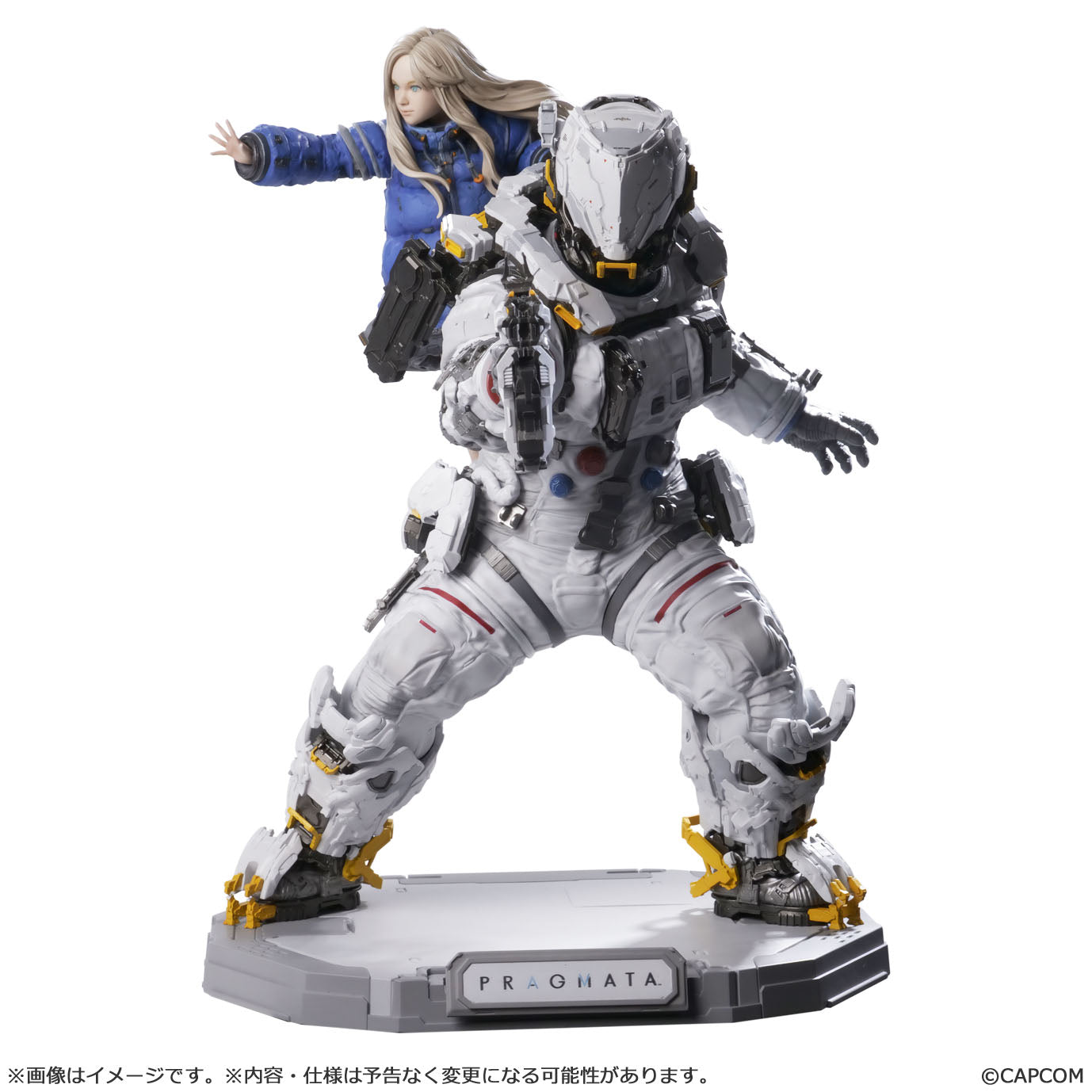 GSC Pragmata Capcom Figure Builder Creator's Model Hugh & Diana