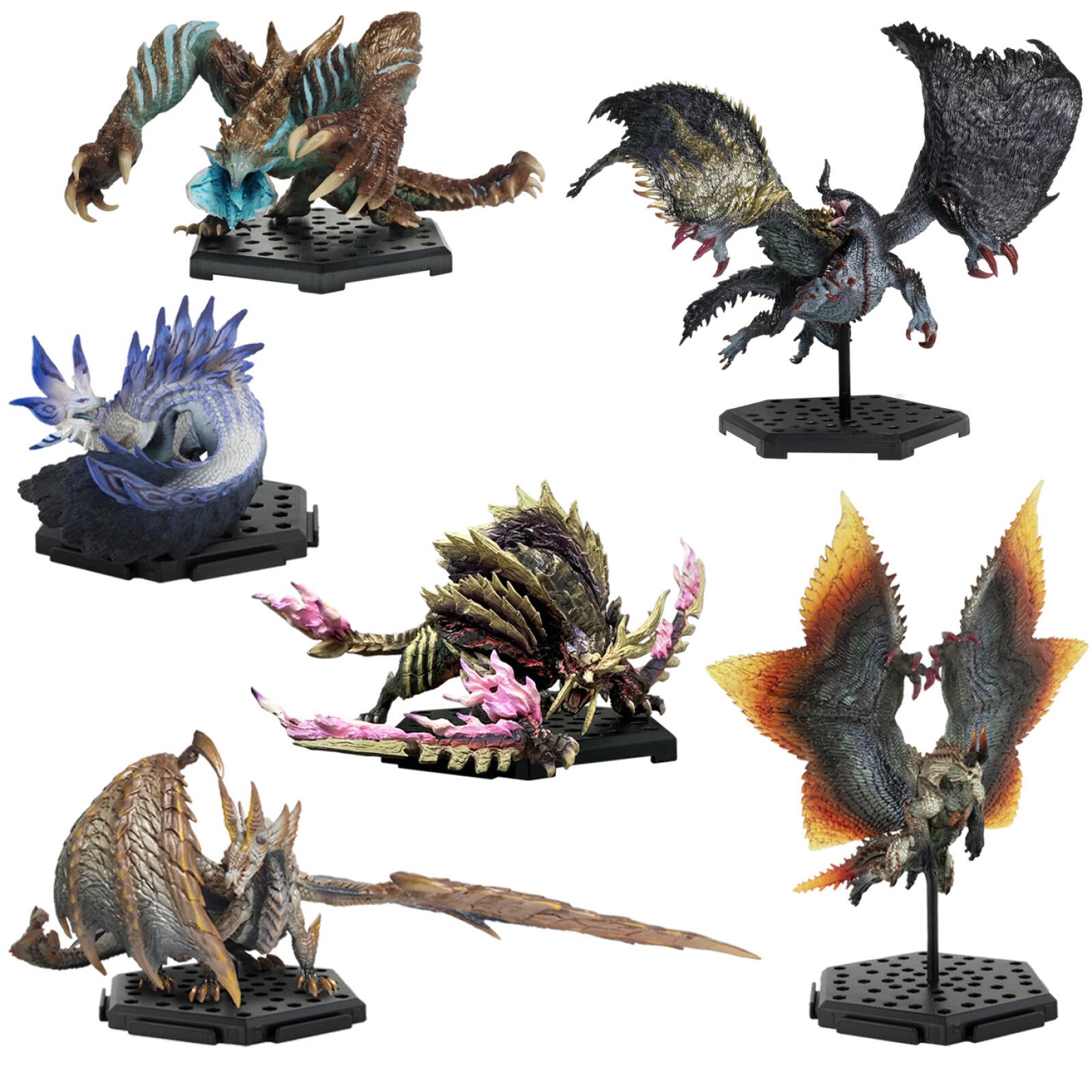 Capcom Figure Builder Monster Hunter Standard Model Plus the Best Volume 25 and 26 (6 in the Assortment)