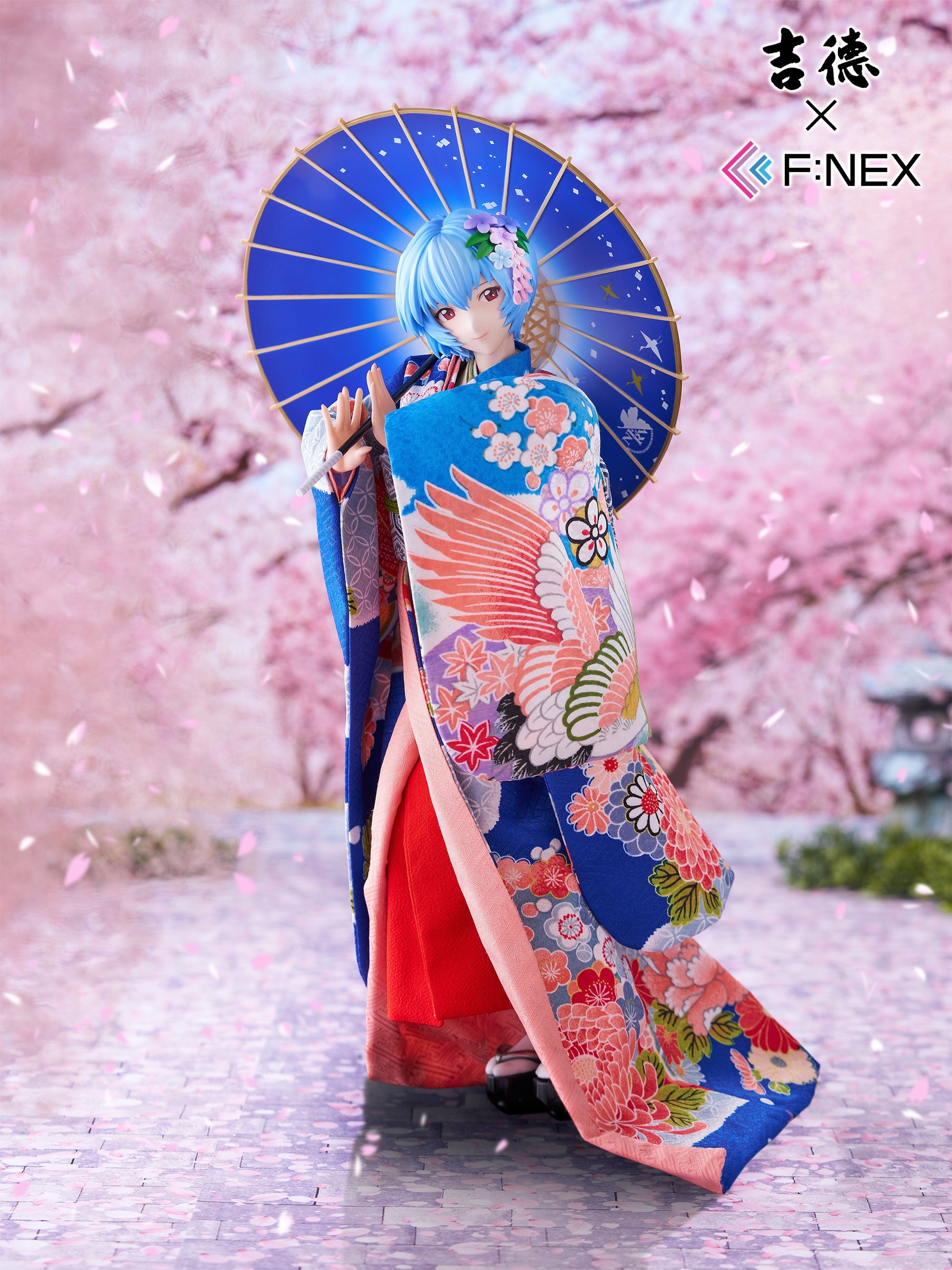 [Pre-Order] Japanese Doll Rebuild of Evangelion Ayanami Rei 1/4 Scale - view 2