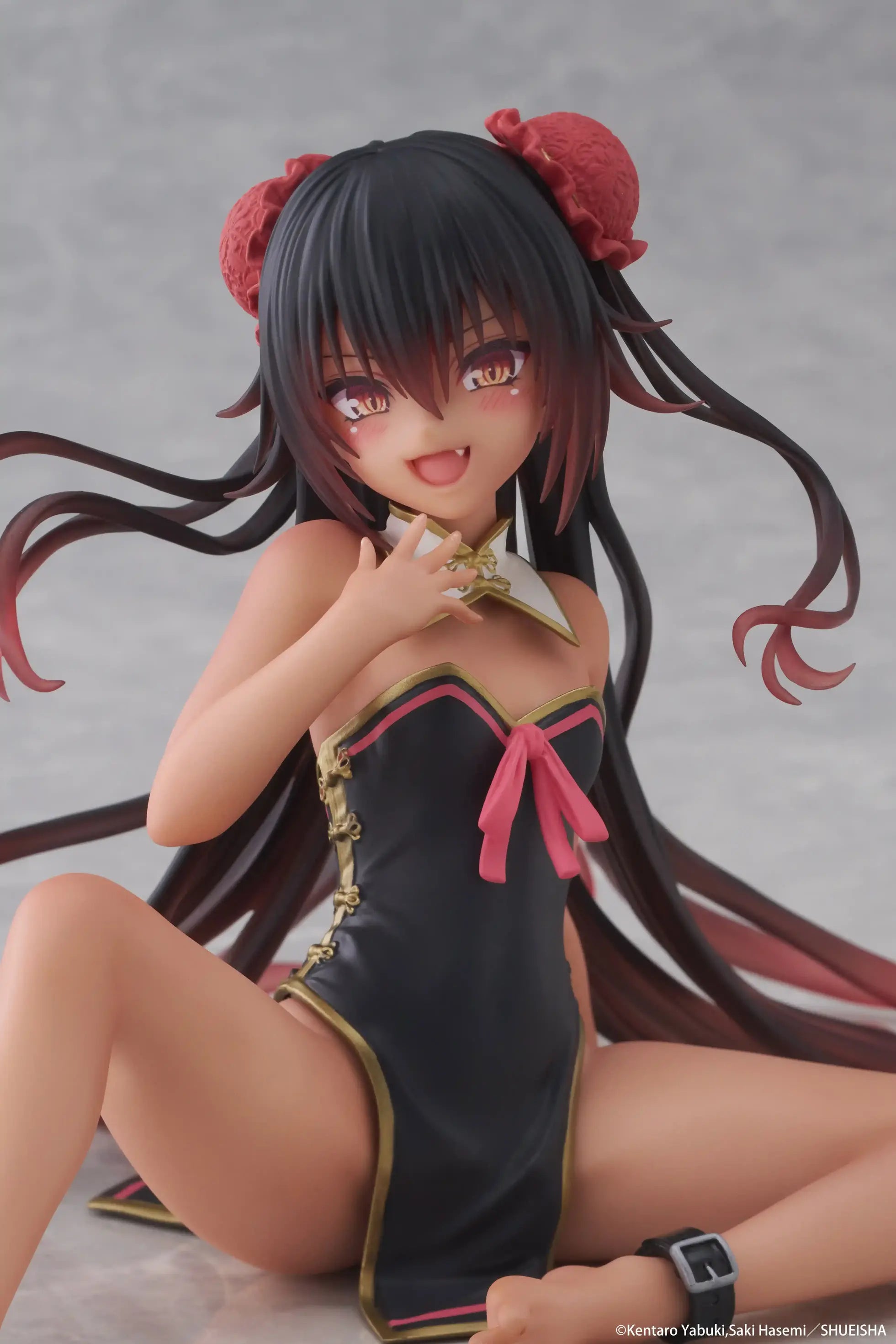 TAITO To Love-Ru Darkness Desktop Cute Figure Nemesis (Chinese Dress Version)