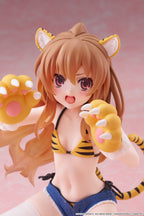 [Pre-Order] TAITO Toradora! Desktop Cute Figure Taiga Aisaka (Tiger Costume Swimwear Version)