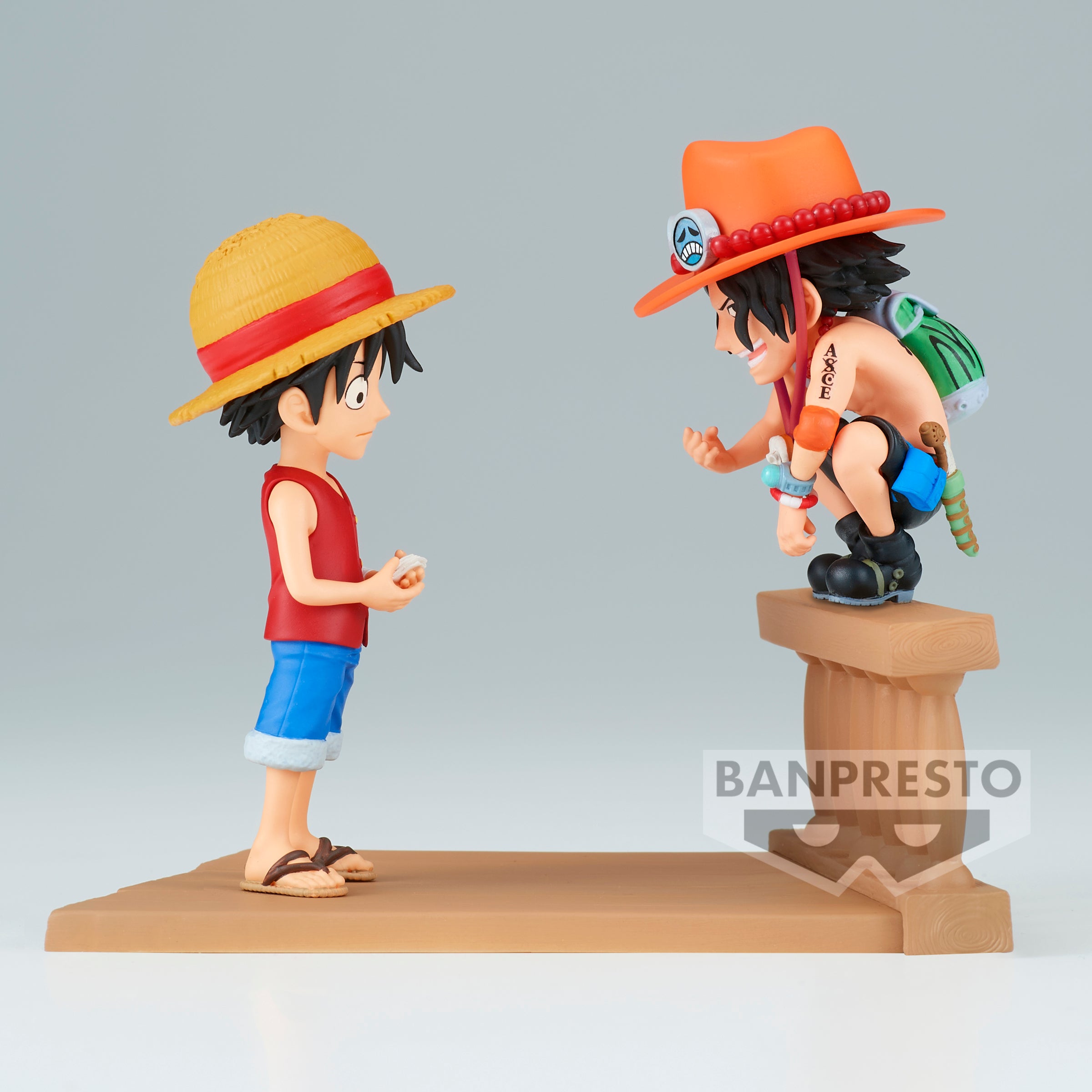 Banpresto ONE PIECE WCF LOG STORIES-MONKEY.D.LUFFY & PORTGAS.D.ACE- Secondary image