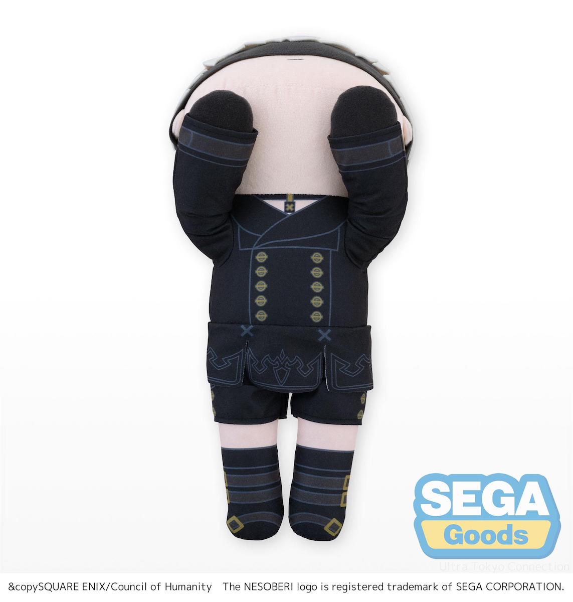 NieR Automata Ver1.1a NESOBERI (Lay-Down) TV Anime LL Plush 9S Secondary image