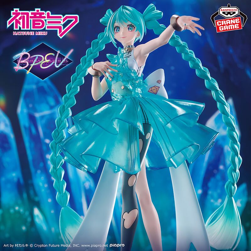 Banpresto Hatsune Miku Evolve Clearluxe Emerald Gem