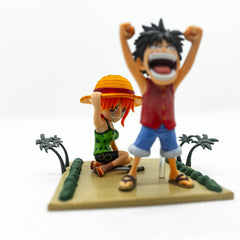 [Pre-Owned] WCF ONE PIECE LOG STORIES -MONKEY D. LUFFY & NAMI-