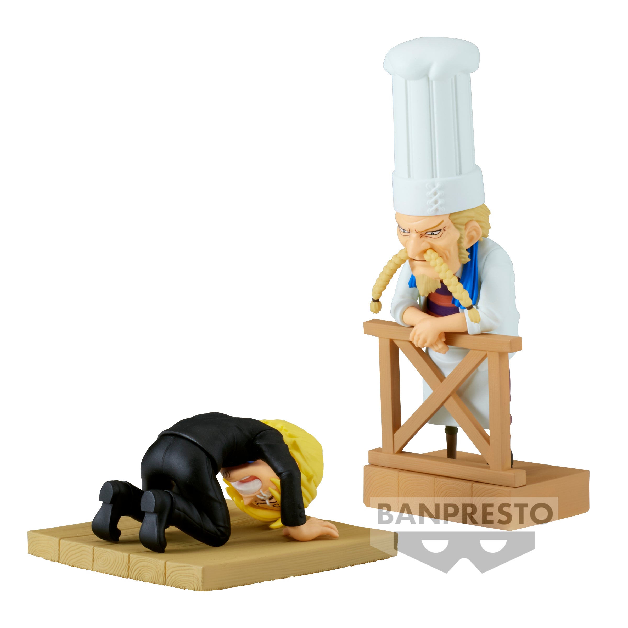 Banpresto ONE PIECE WORLD COLLECTABLE FIGURE LOG STORIES-SANJI&ZEFF-2 Main image