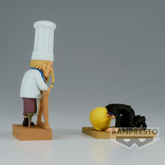 Banpresto ONE PIECE WORLD COLLECTABLE FIGURE LOG STORIES-SANJI&ZEFF-2