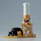 Banpresto ONE PIECE WORLD COLLECTABLE FIGURE LOG STORIES-SANJI&ZEFF-2