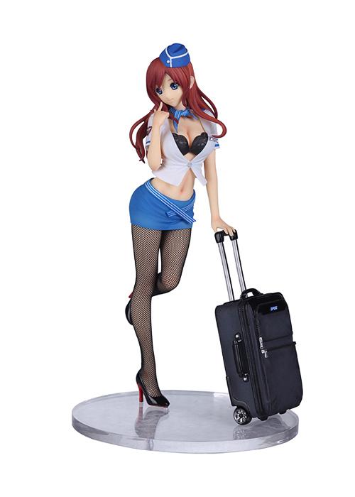 Twilight Figure Cabin Attendant Yoko Blue Airline Main image