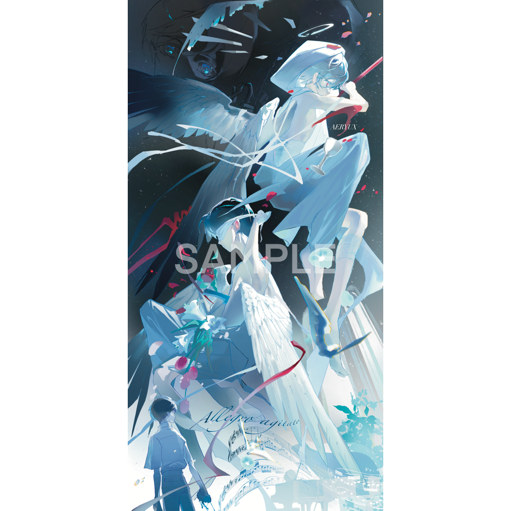 [aeryux] Evangelion Shinji & Kaworu A3 Main image