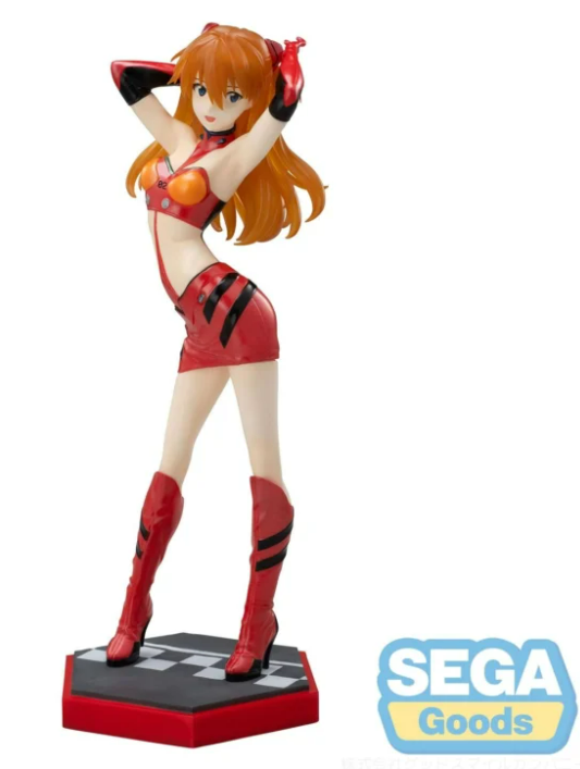 SEGA Luminasta Evangelion Racing Asuka Shikinami Langley Pit Walk Secondary image
