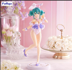 FuRyu Bicute Bunnies Hatsune Miku White Rabbit Purple Color Version