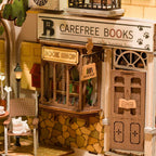 Rolife DIY Book Nook Shelf Insert Sunshine Town