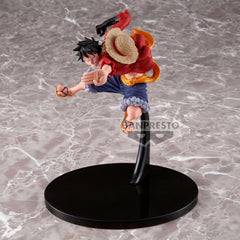 Banpresto Onepiece Scultures Big Banpresto Figure Colosseum 4 Monkey D. Luffy