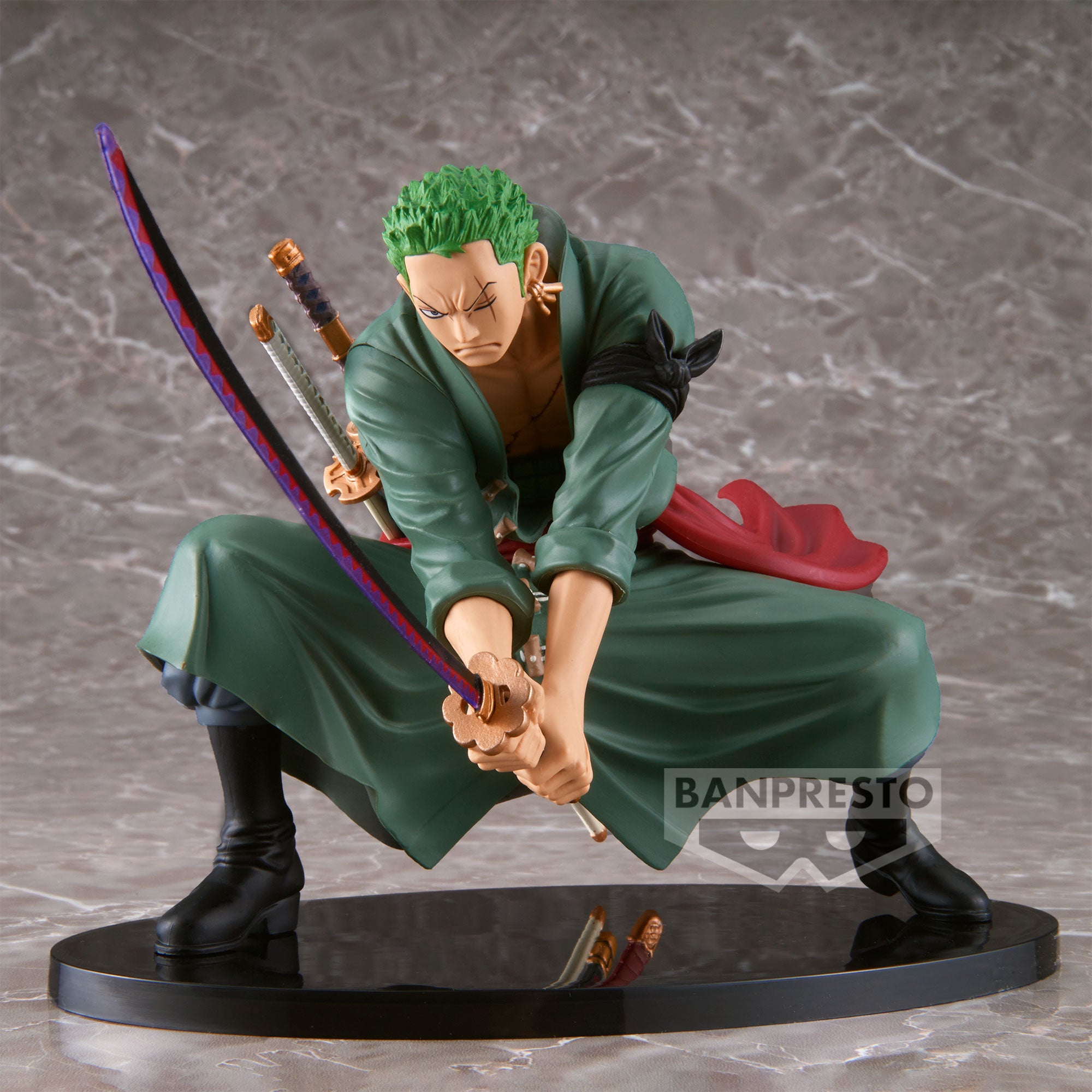Banpresto Onepiece Scultures Big Banpresto Figure Colosseum 4 Roronoa Zoro Main image