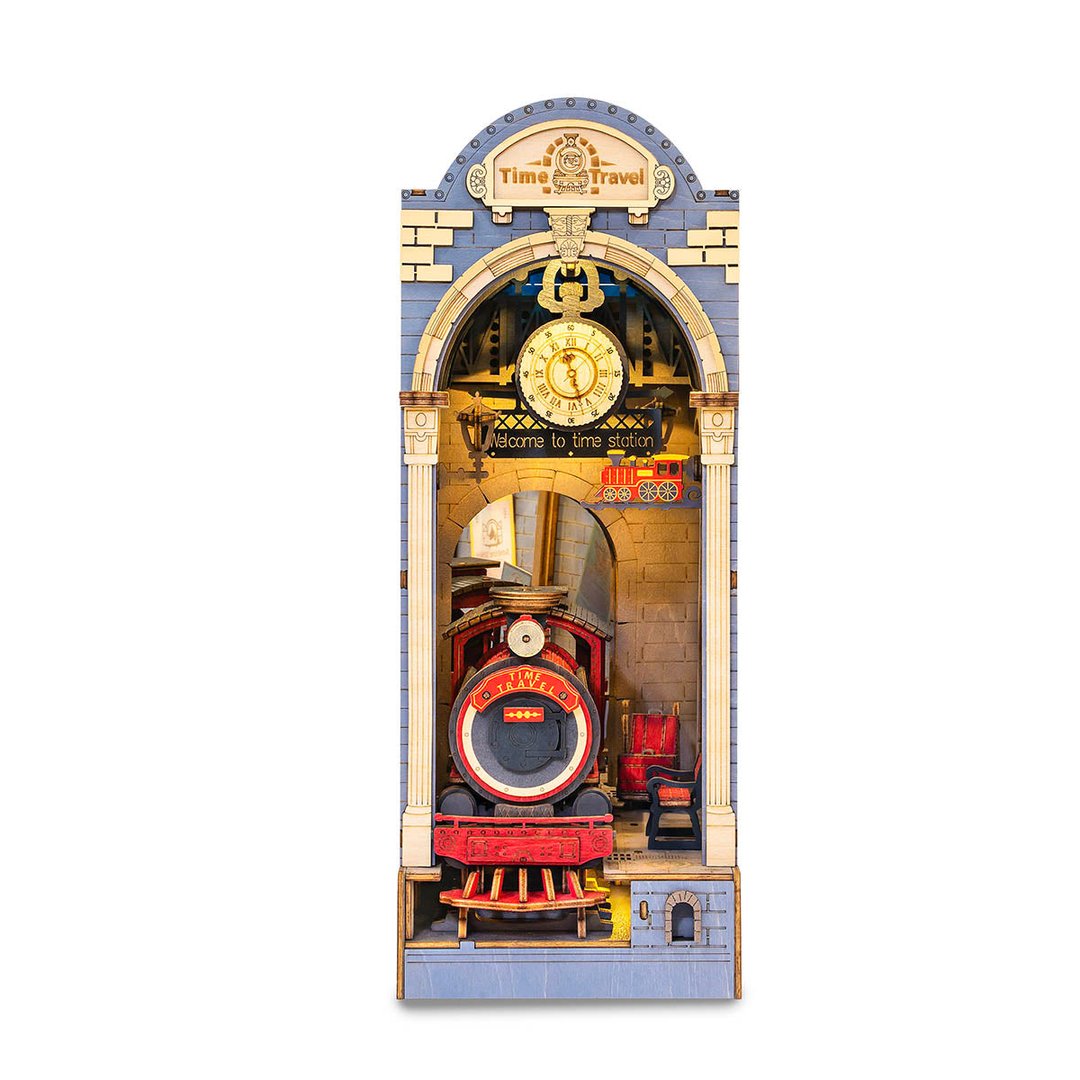 Rolife DIY Book Nook Shelf Insert Time Travel Main image