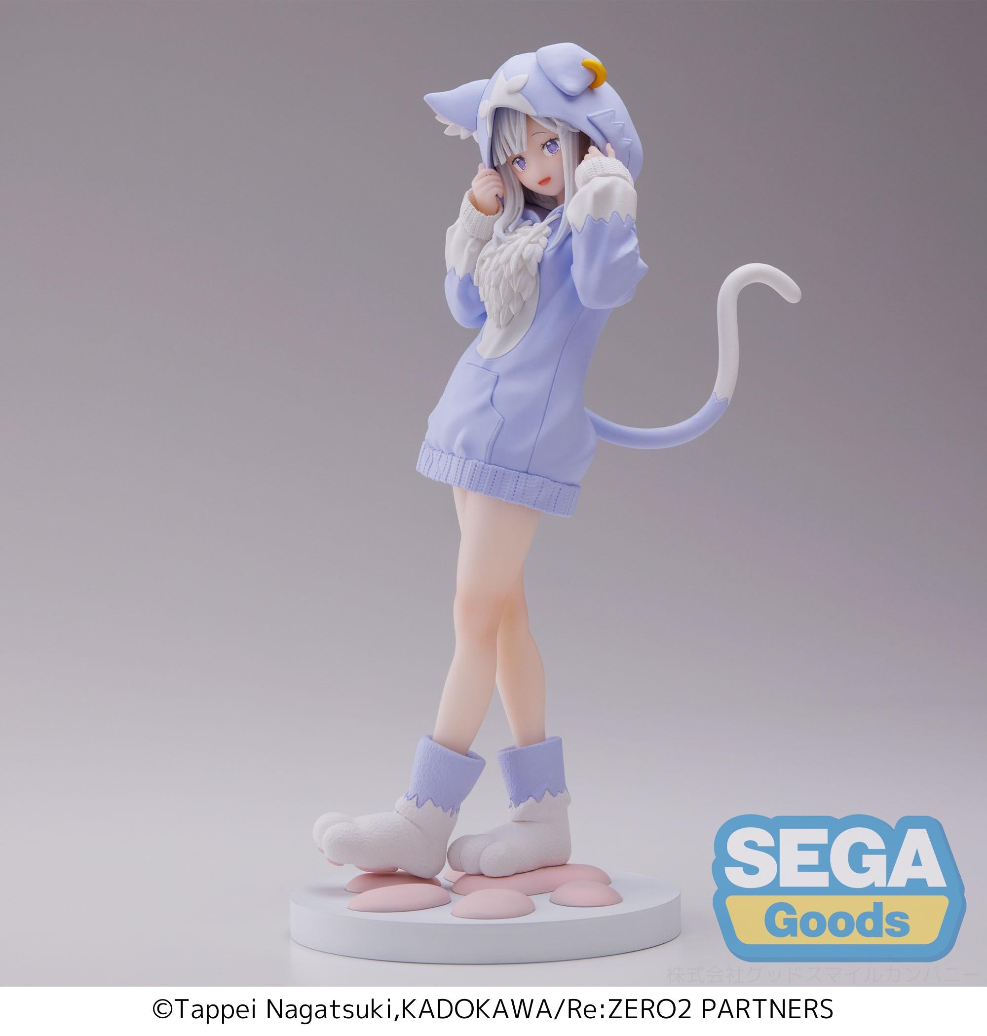 SEGA Luminasta Re:ZERO Emilia Mofumofu Puck