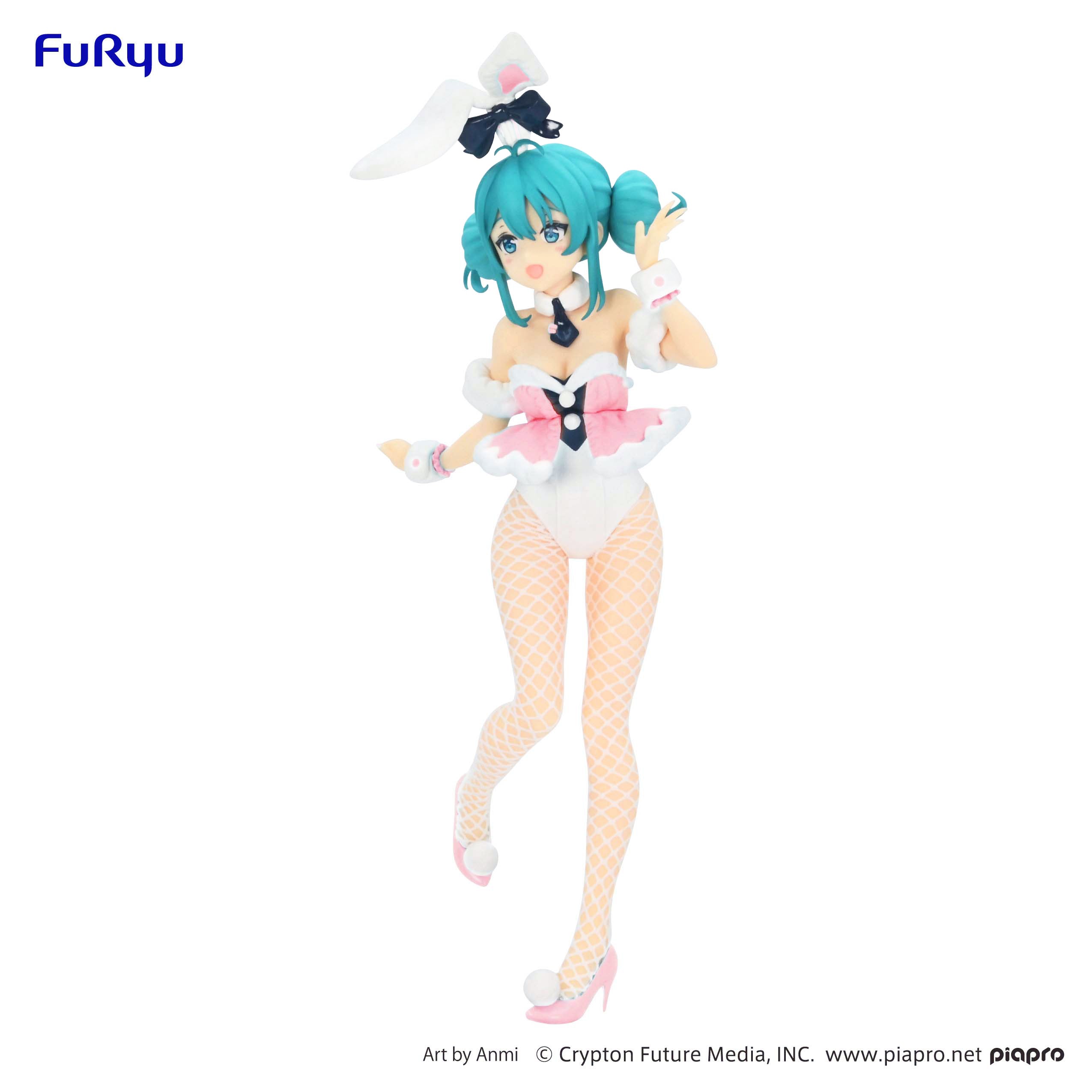 FuRyu BiCute Hatsune Miku / White Rabbit Baby Pink Version Secondary image