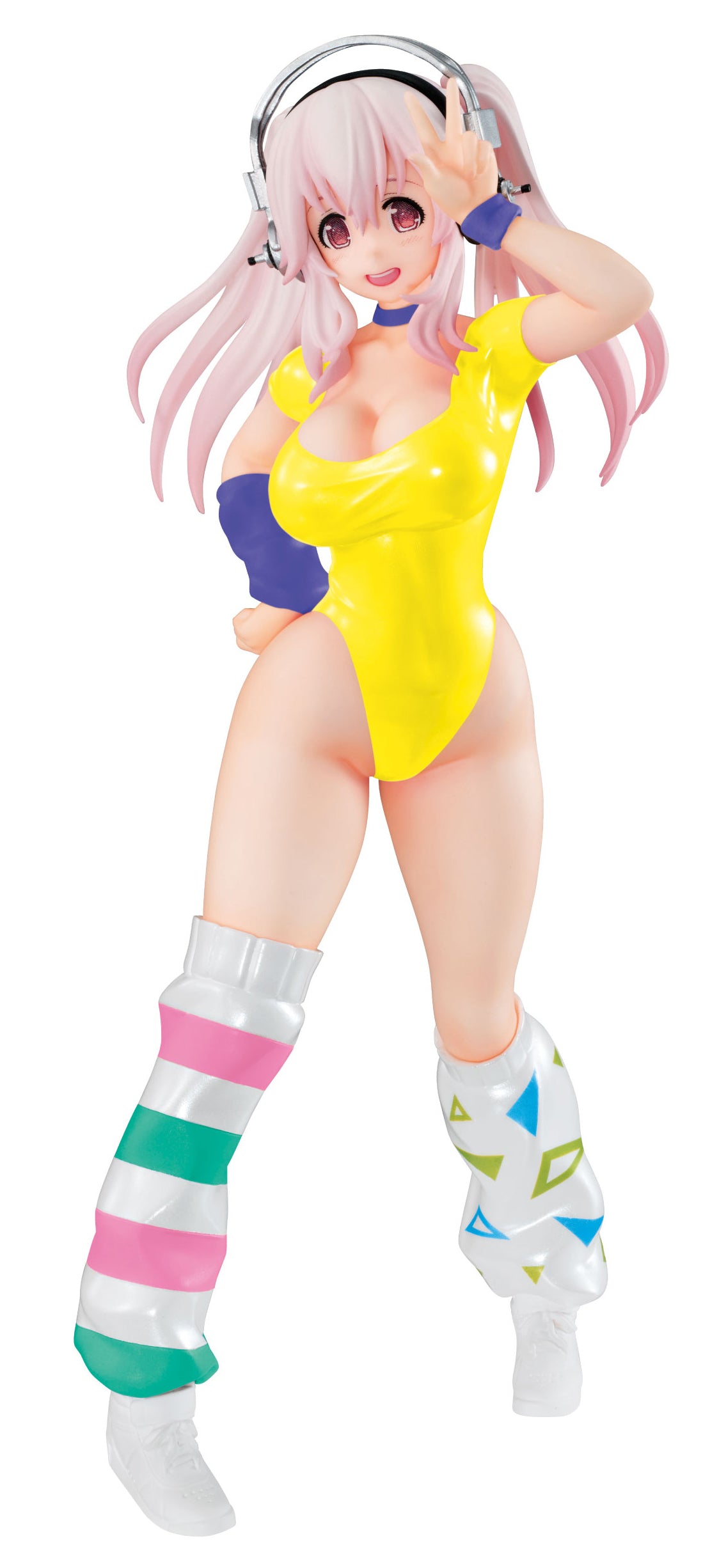 FuRyu Super Sonico Concept Figure 80's Another Color Yellow 
