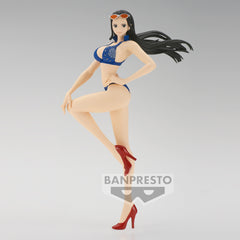 Banpresto ONE PIECE GRANDLINE GIRLS ON VACATION-NICO ROBIN-(Blue)