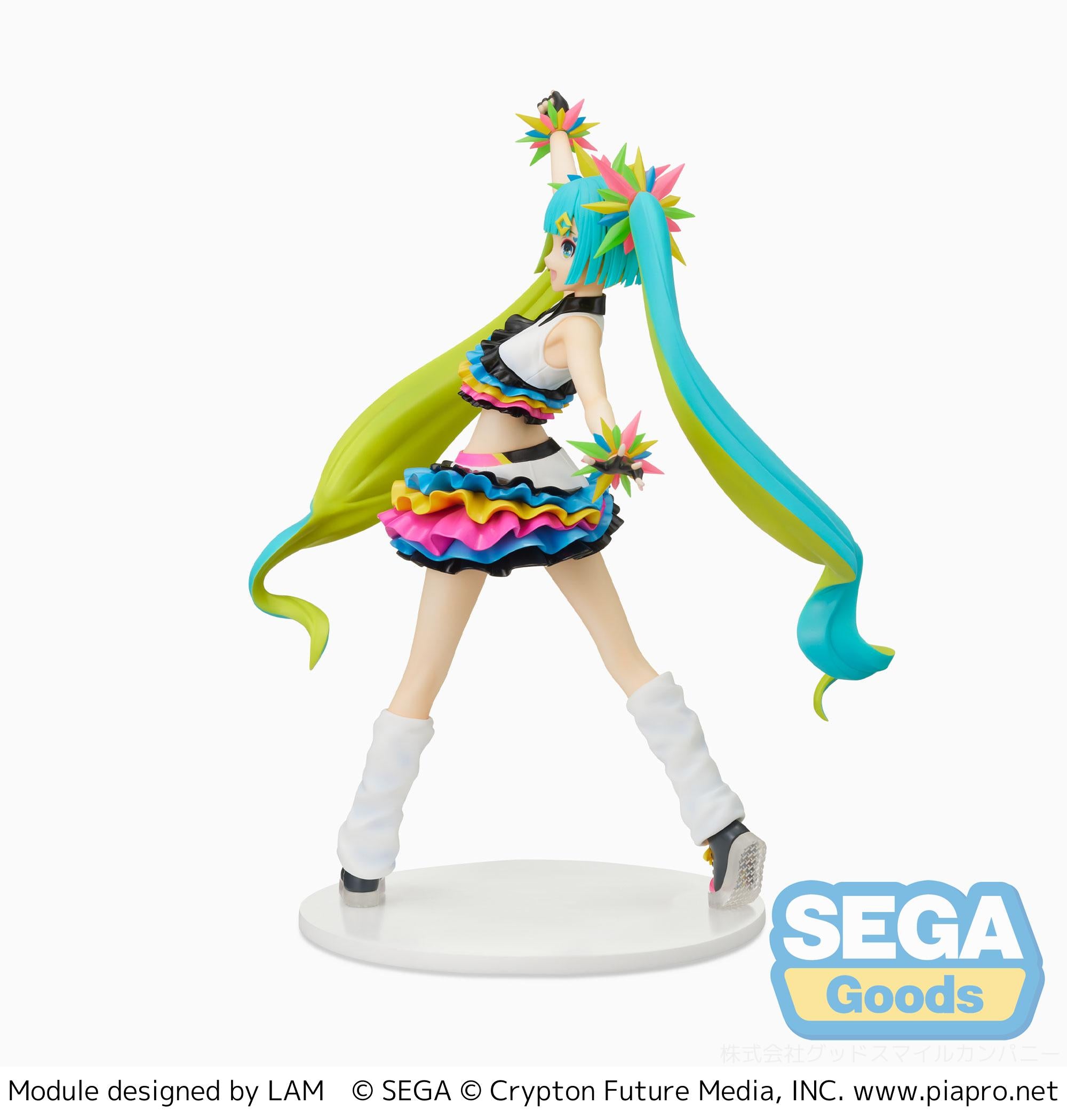 SEGA FIGURIZM Project Diva Mega 39's Hatsune Miku Catch the Wave Secondary image